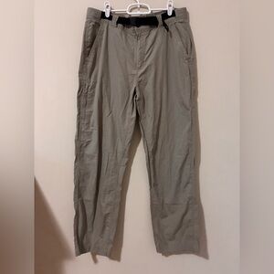 Chaps Utility Pants Men’s Size W34 x L32 Khaki Tan 100% Cotton Trousers